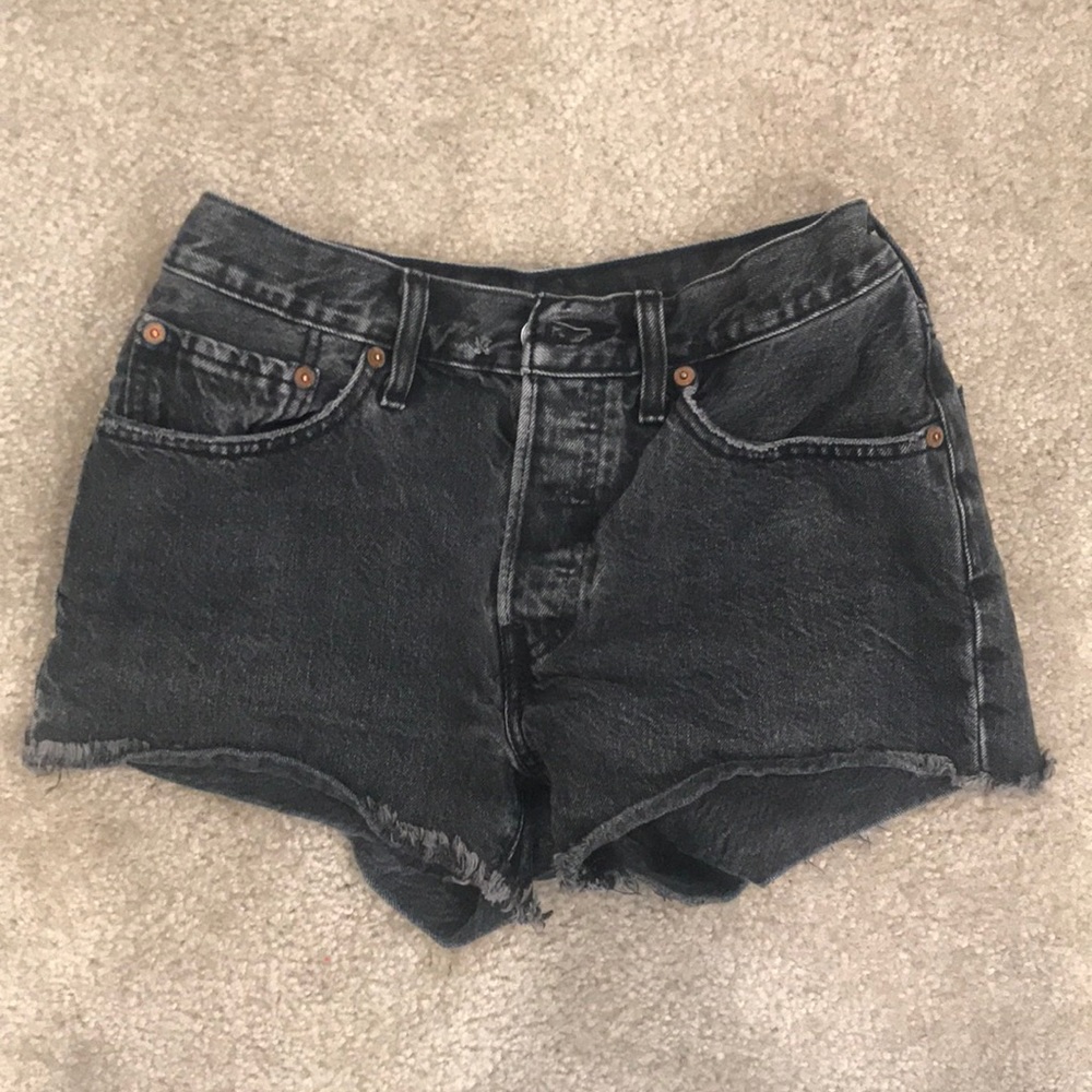 Levi’s 501 high waisted shorts